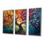 Yacine - Arbre de vie, ensemble de décorations murales en toile-107192080-107192085