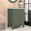 Meuble-lavabo compact avec trop-plein et beaucoup de rangement-1780037564