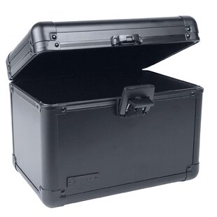 IdeaStream Metal Divided Storage Box 6 12 H x 6 W x 6 D Black