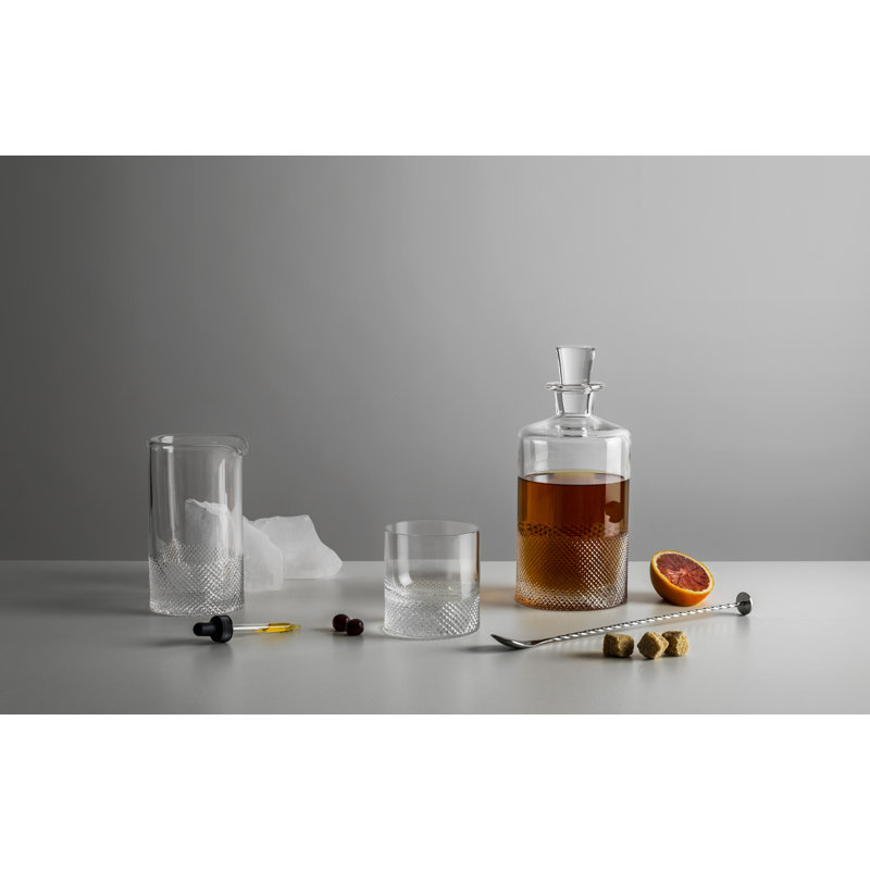 Diamond Collection Handmade Crystal Highball Glass