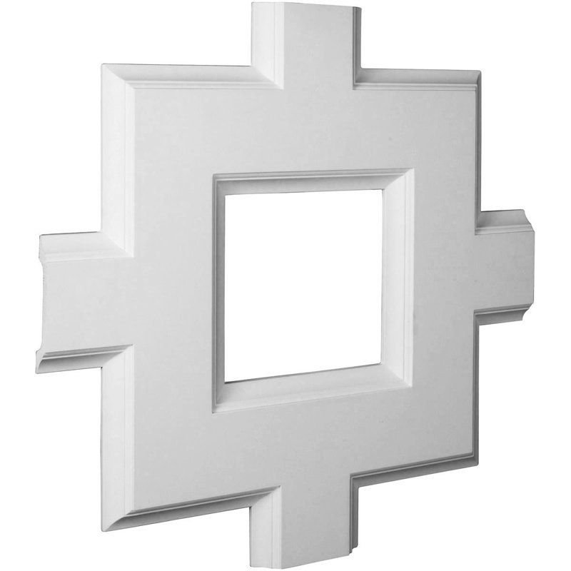 Intersection carrée intérieure pour système de plafond traditionnel à caissons de 8 po