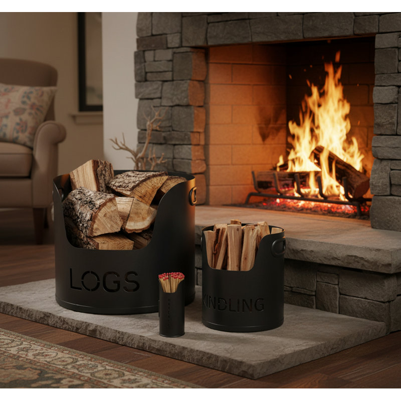 Metal Decorative Logs