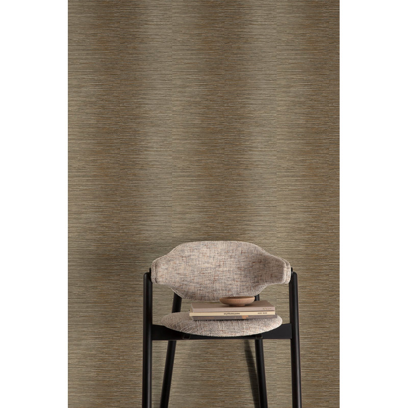 Papier peint texturé non tissé beige Pi., Brun