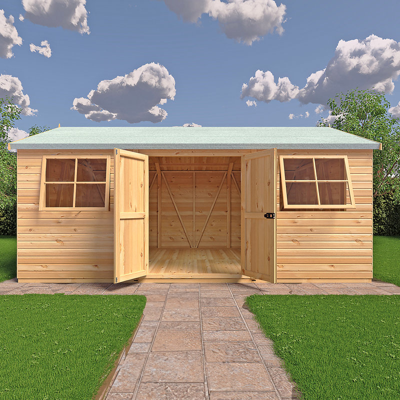 Mammoth 10 ft x 15 ft Shiplap Workshop