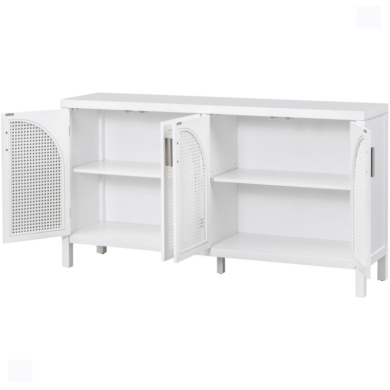 Buffet 60,26 po Aleshea, Blanc