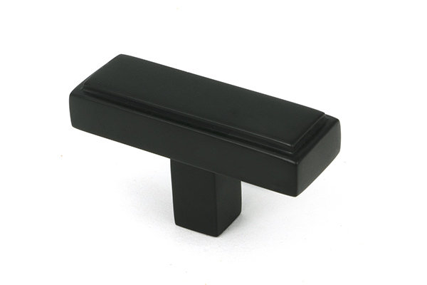 Scully T-Bar Handle Pull, Aged Bronze