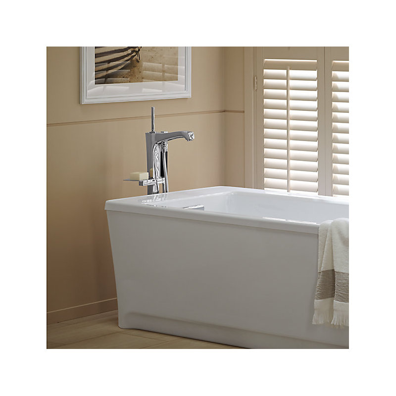 Margaux 1 Floor Mounted, Polished Chrome