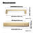 Classical Cabinet Bar Pull With Backplate Multipack-113812395-113812392