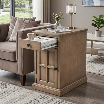 Antwin 13.99'' W Solid Wood Nightstand