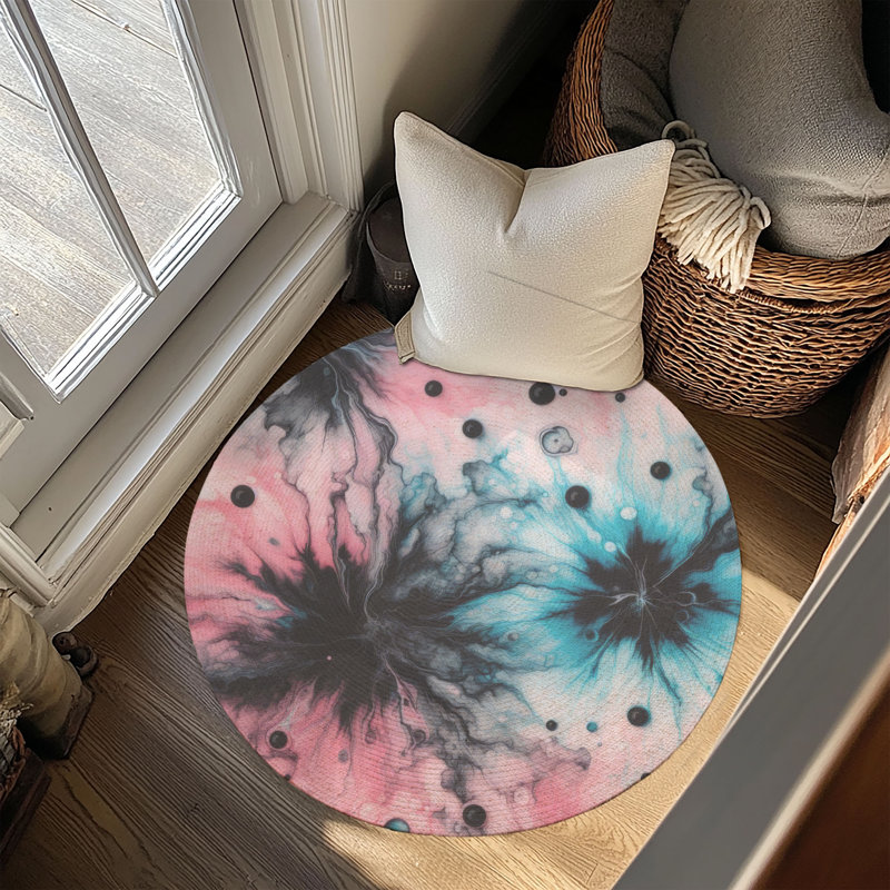 Tapis tressé doux, Rond 5 pi