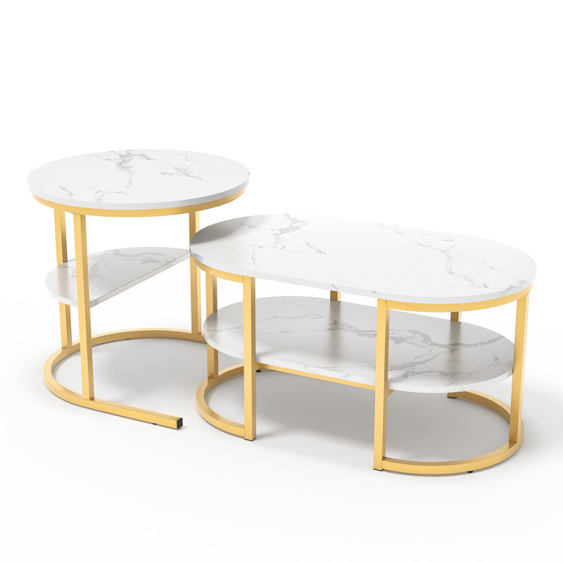 Coffee Table, Gold