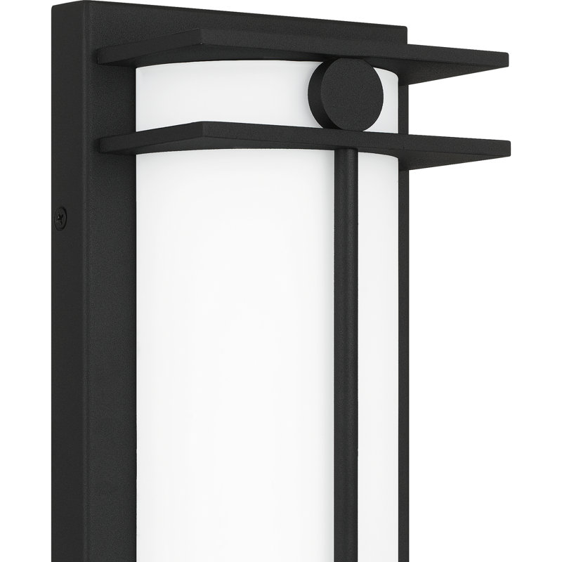 Baldrige LED Wall Light, Earth Black