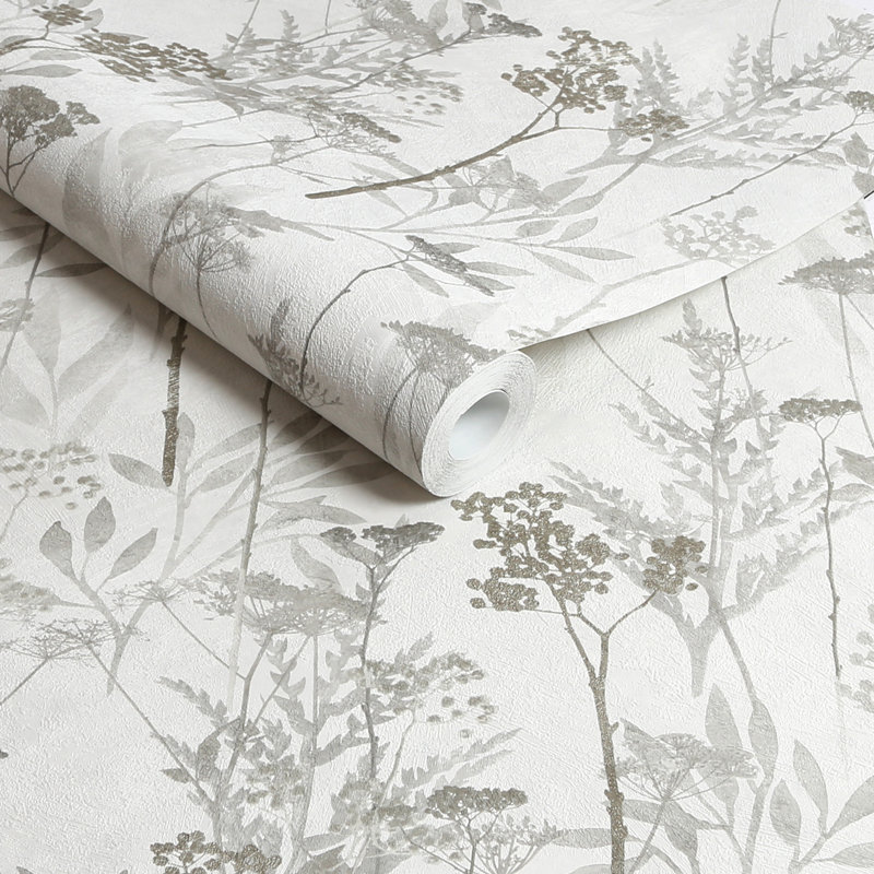 Papier peint solstice doré, Brun