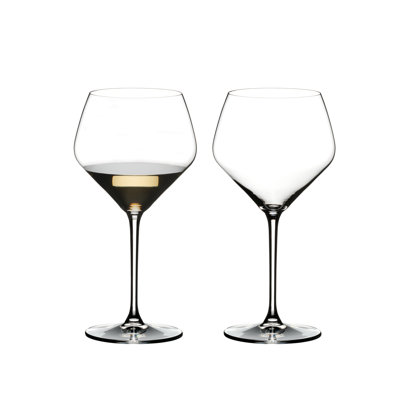 RIEDEL Extreme Oaked Chardonnay Wine Glasses, 23 Fl Oz, Clear,