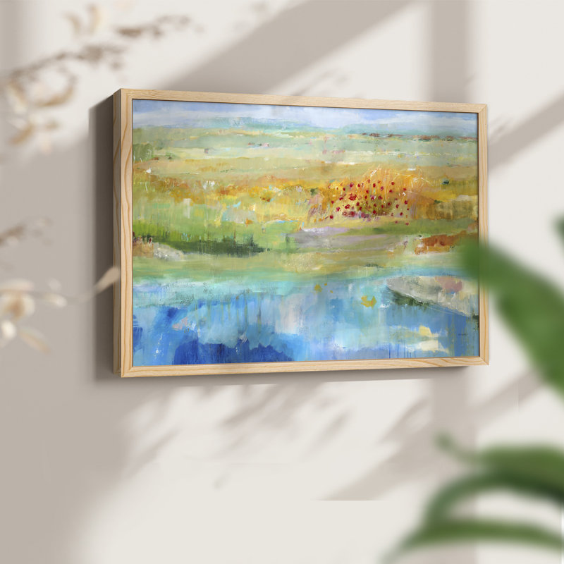 Déplacement - impression encadrée - réarmable, Naturel, H 11 po x l 14 po