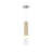 1-Light Cylinder Pendant - Brushed Nickel