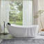 71" x 35" Freestanding Soaking Bathtub