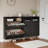 40 Pair Shoe Storage Cabinet With Shelf-1379258355