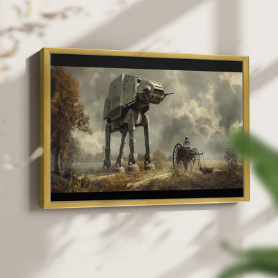 Floral Series-CCLXX -Framed Print - Restickable