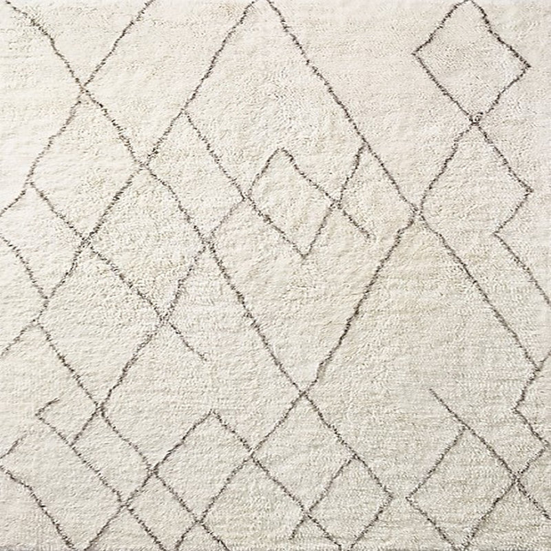 Luker Oriental Indoor Rug, Square 3'