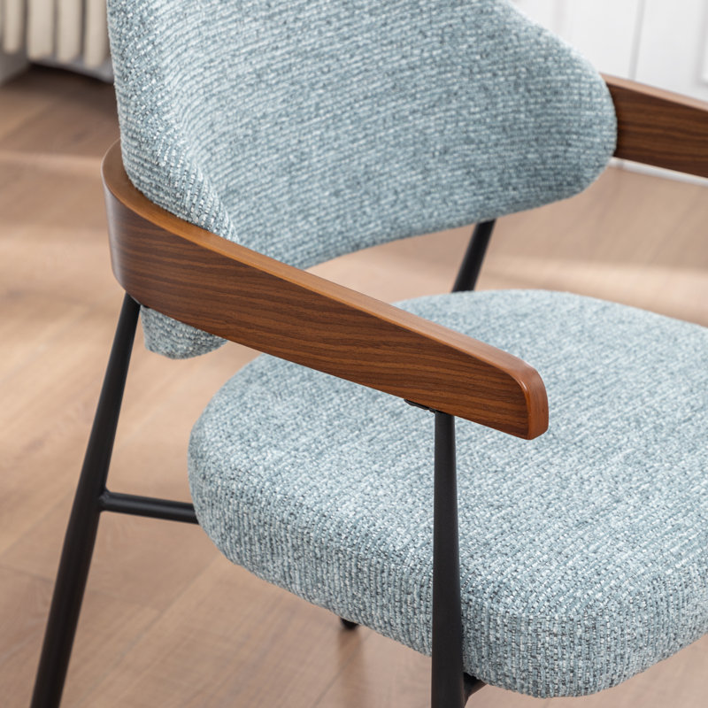 Devane Upholstered Dining Chair, Blue