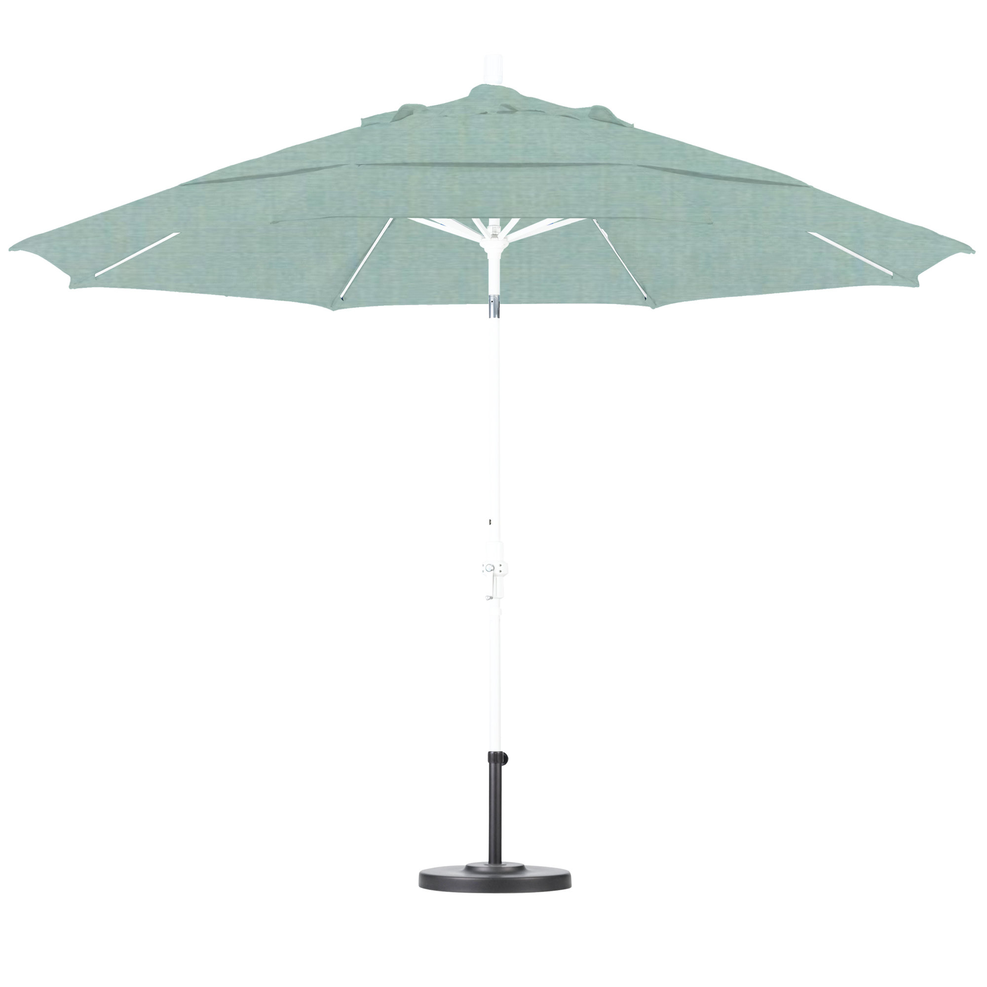 Brent 132'' Sunbrella® Outdoor Umbrella, Canvas Spa Sunbrella® Canvas