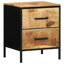 40cm W Solid Wood Bedside Table