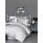 Premium Satin Quilt Cover Set (1 Piece, 61 x 87), Light Grey | 100% Cotton Satin, 210 Thread Count, Soft & Luxurious Feel, Machine Washable, Includes 1 Pillowcase (31.5 x 31.5) | Perfect for Stylish Bedrooms-112233313-112233295
