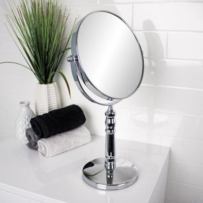 Amraiz Metal Round Floor Mirror