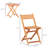 Square 2 - Person 23.5'' Long Bistro Set
