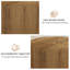 Ensemble de 3 tables basses gigognes-395620546