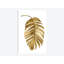 «Palm II», reproduction d'impression sur toile en or-29174272-72802390-72802393