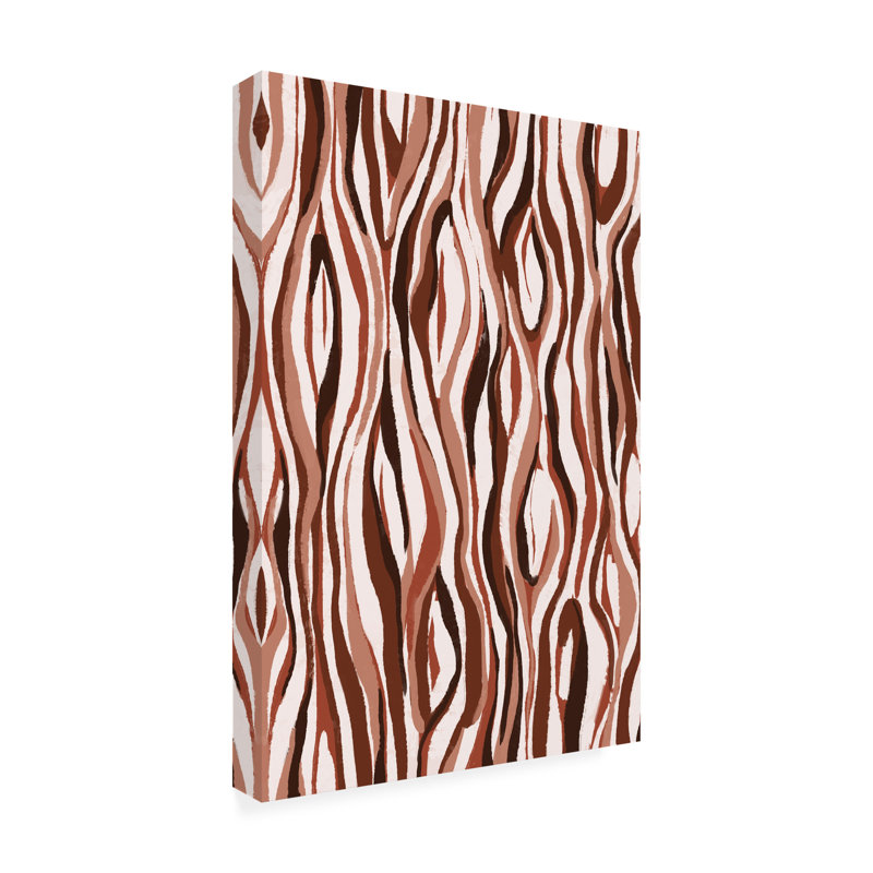 Treechild Pastel Tiger Canvas Art, H 19 po x l 12 po x P 2 po