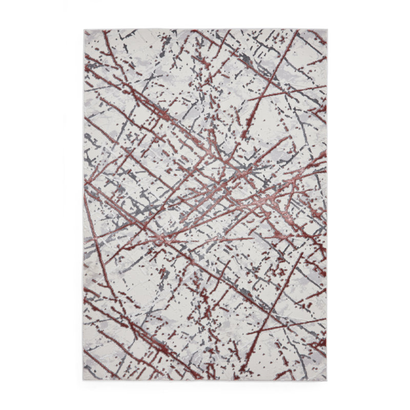 Artemis Artemis area rug Machine Woven Rectangle Pink, Rectangle 80 x 150cm
