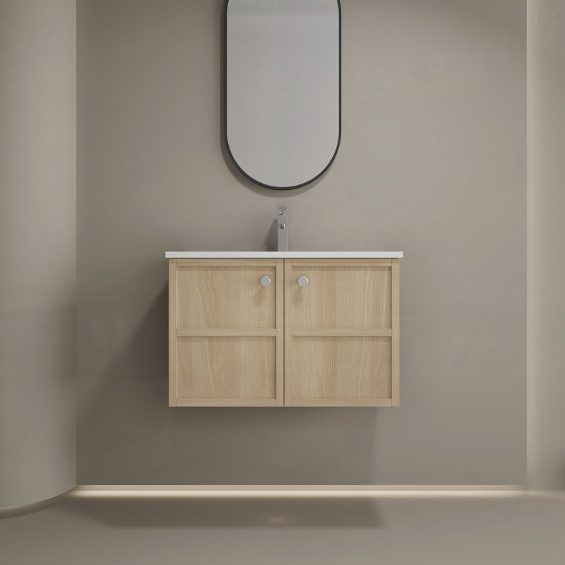 Meuble-lavabo mural 30 po avec lavabo