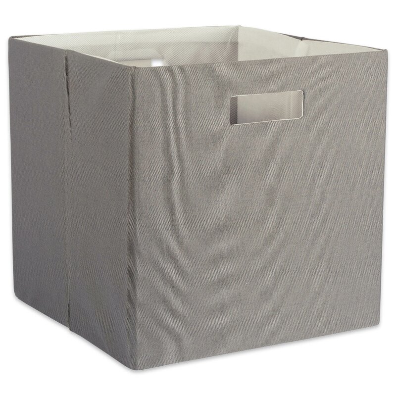 Ebern Designs Solid Fabric Bin & Reviews | Wayfair