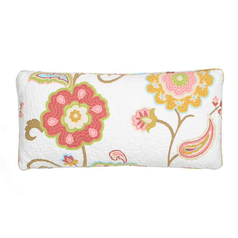 Ashbury Spring Quilted Pillow