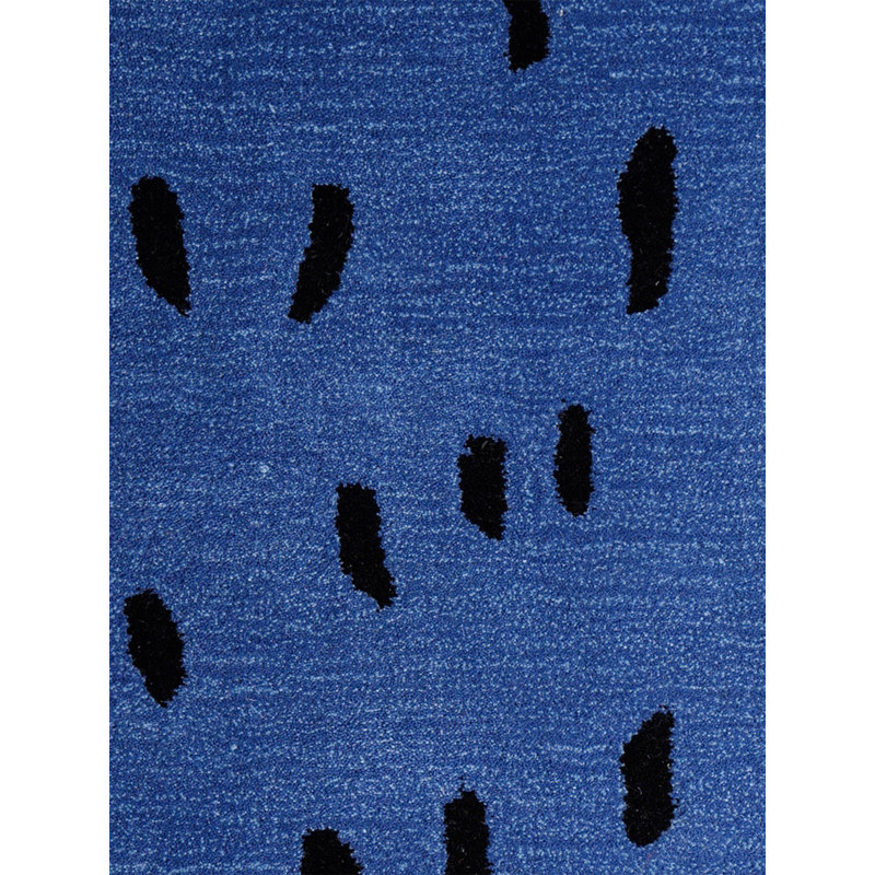 Exotic India Yogic Asana Anti Slip Mat For Home Decor Handcrafted Honey Badger Tufted | Decorative Wollen And Cotton Floor Spread Mat | Beautiful Style Carpet For Multipurpose Use
