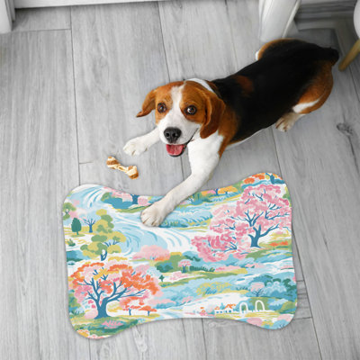 Tapis d'alimentation en os 3 pièces Preppy Autumn View