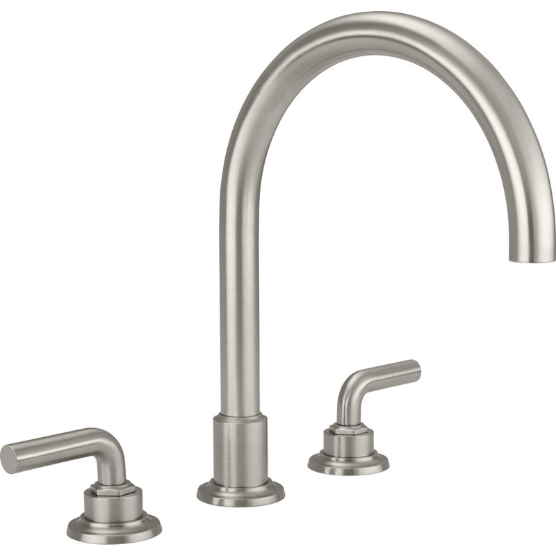 Descanso Tub Filler, Satin Nickel