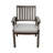 Outdoor Modern Aluminum Dining Chair With Cushion (Set Of 2)