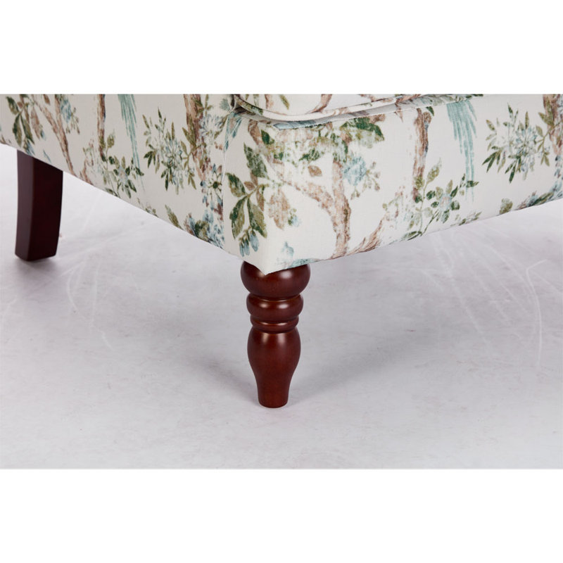 Upholstered Fabric Armchair