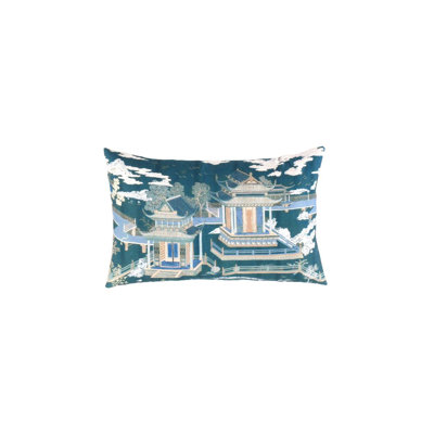Turkish Fine Silk Style Pillow 16"x24"