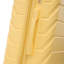 Grand bagage à carreaux en plastique dur 28 pouces ABS - Surface résistante aux égratignures Quatre roues multidirectionnelles, avec serrure à combinaison et crochets latéraux. (Jaune)