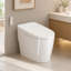 Toilette intelligente une pièce avec bidet intégré, siège à fermeture automatique, sécheuse et eau chaude