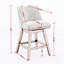 Ensemble de 2 tabourets pivotants à hauteur de comptoir, tabouret de bar rembourré de 26 po de hauteur-1094451712