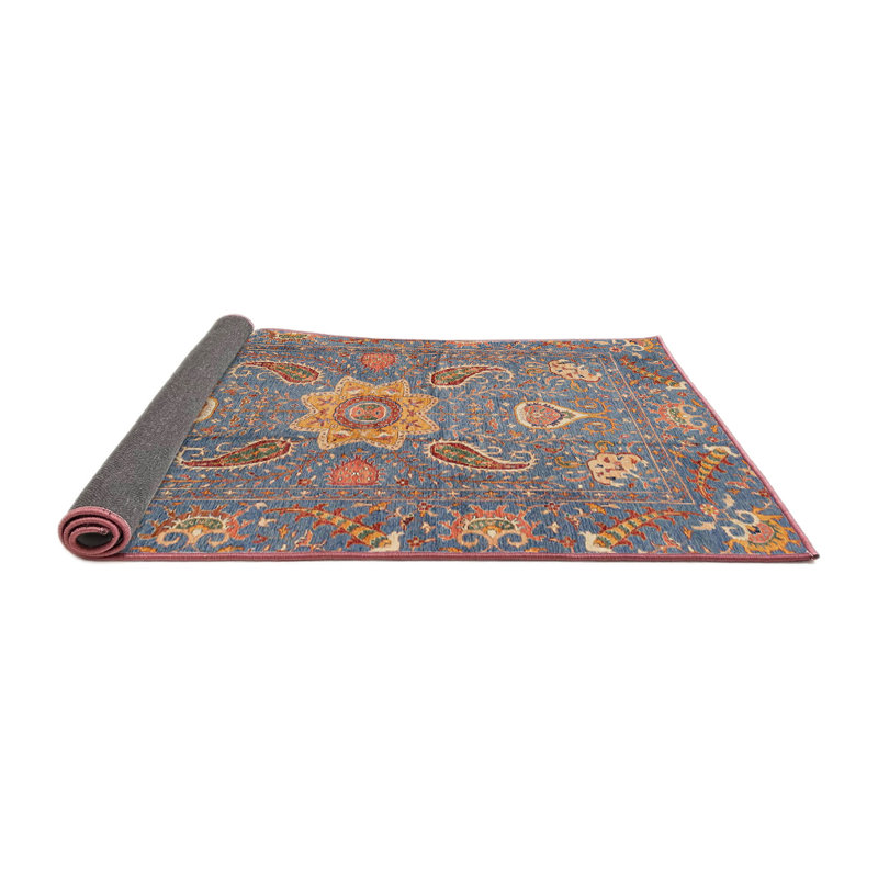 Tapis abstrait moderne 3721, Carré 4 pi