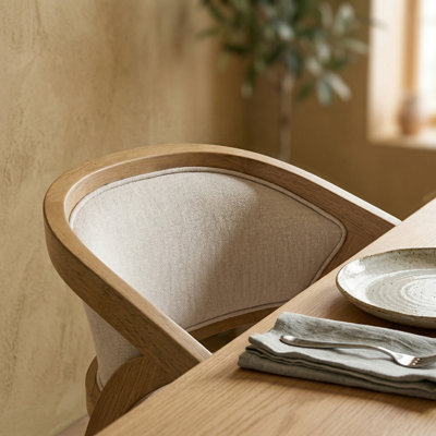 Aliha 19.3'' H Upholstered Back Dining Arm Chair