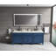 Miroir mural 84 po x 48 po avec éclairage à haute luminosité et anti-buée