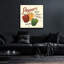 «Sweet Peppers» par David Carter, art mural en verre acrylique August Grove®-1985252438